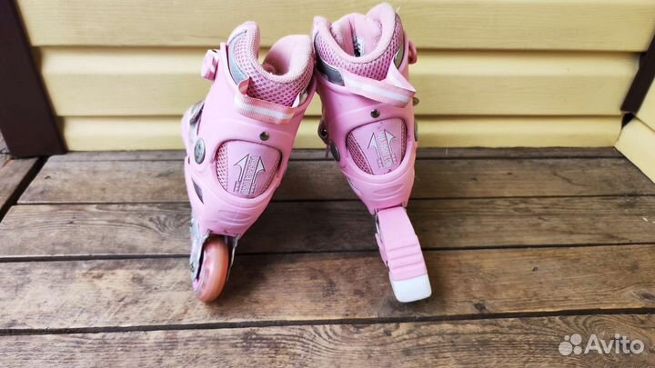 Роликовые коньки детские раздвижные