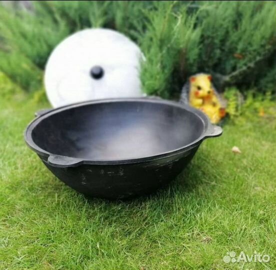 Казан чугунный 6 литров