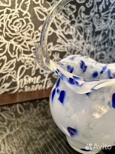 Конфетница стеклянная