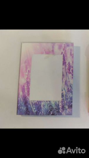 Фоторамка сиреневая,фоторамка розовая