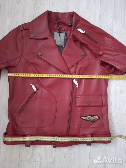 Женская кожаная куртка М Harley Davidson 120 лет
