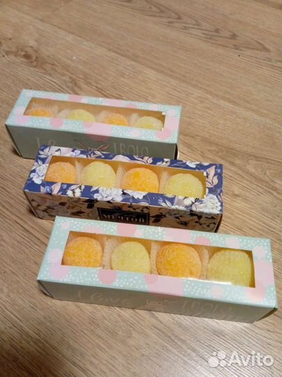 Скраб -шарики сахарные для тела