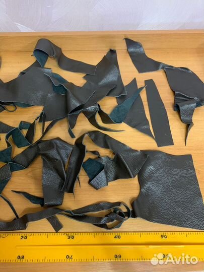 Лоскут натуральной кожи
