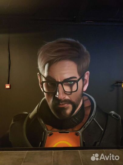 Роспись стен, граффити