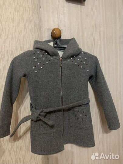 Пальто кардиган для девочек