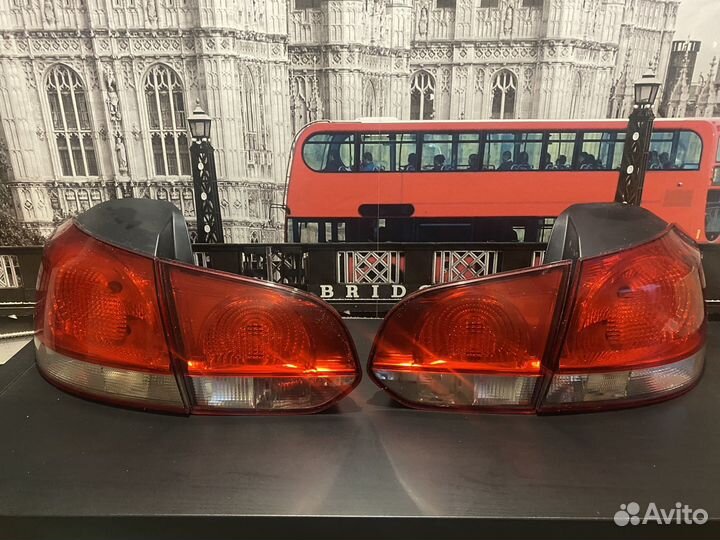 Задние фонари vw golf 6 (комплект)