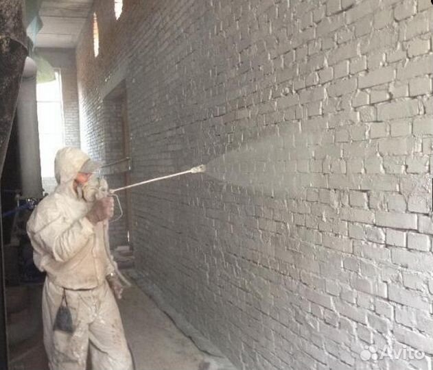 Покраска помещений безвоздушным способом
