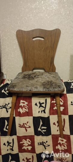 Дубовый стул времен СССР