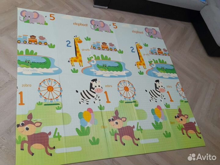 Складной детский коврик