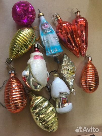 Елочные игрушки СССР