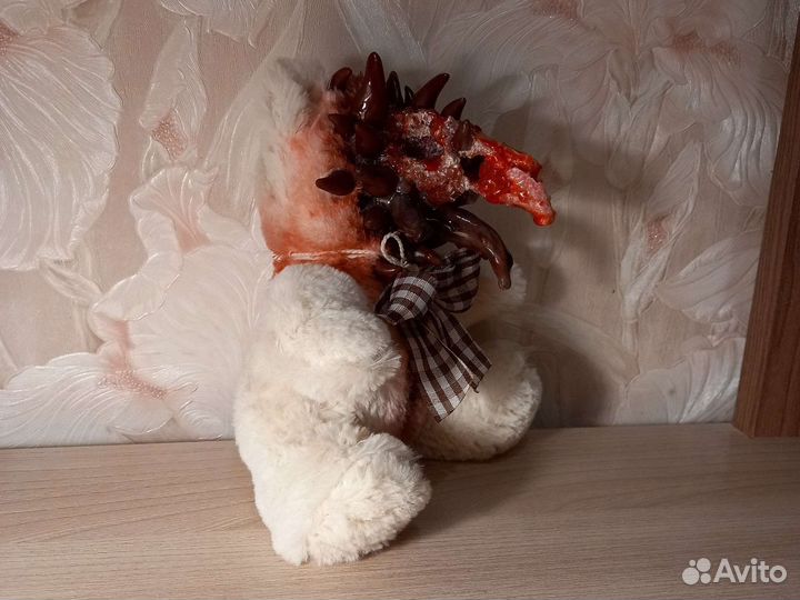 Страшная игрушка с настоящим черепом