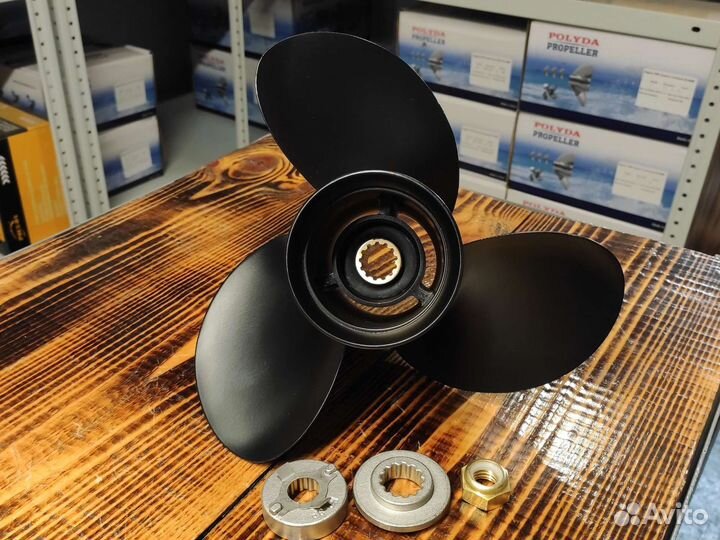 Гребной винт Mercury 40-60 hp; 3х10-3/8х14