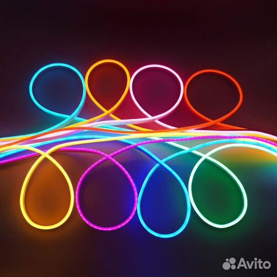 Гибкий неон опт 12v