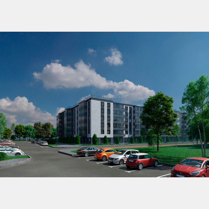 Квартира-студия, 26,1 м², 4/6 эт.