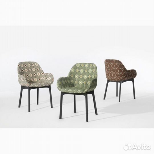 Стул от Kartell Италия фисташковый