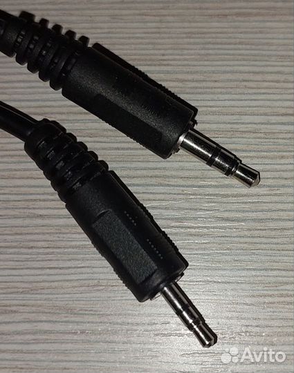 Кабель провод AUX jack 2.5 на AUX Jack 3.5 50см
