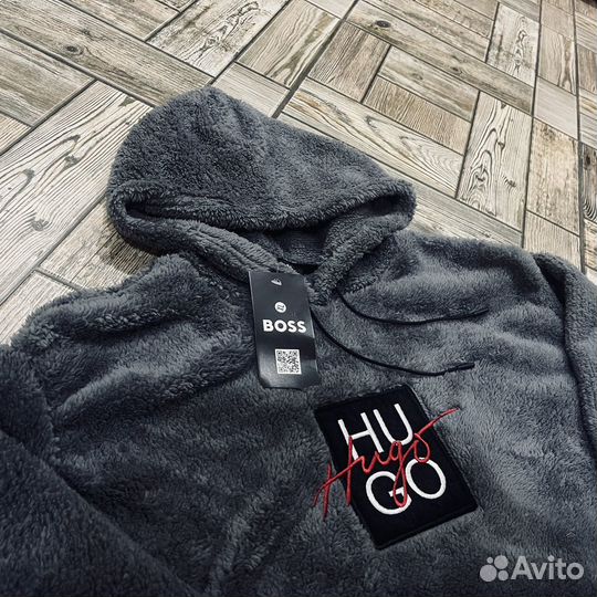 Худи Hugo Boss (серые)