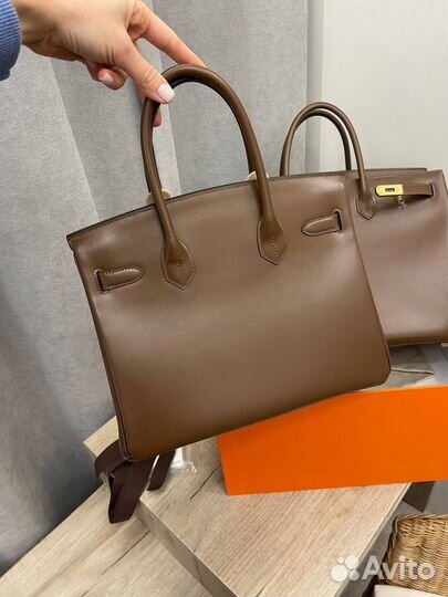 Сумка hermes birkin 30 Box GHW