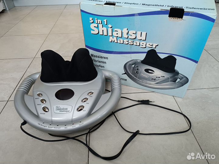 Продаю массажёр Shiatsu 5 in 1 для шеи, спины