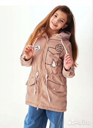 Парка для девочки 158