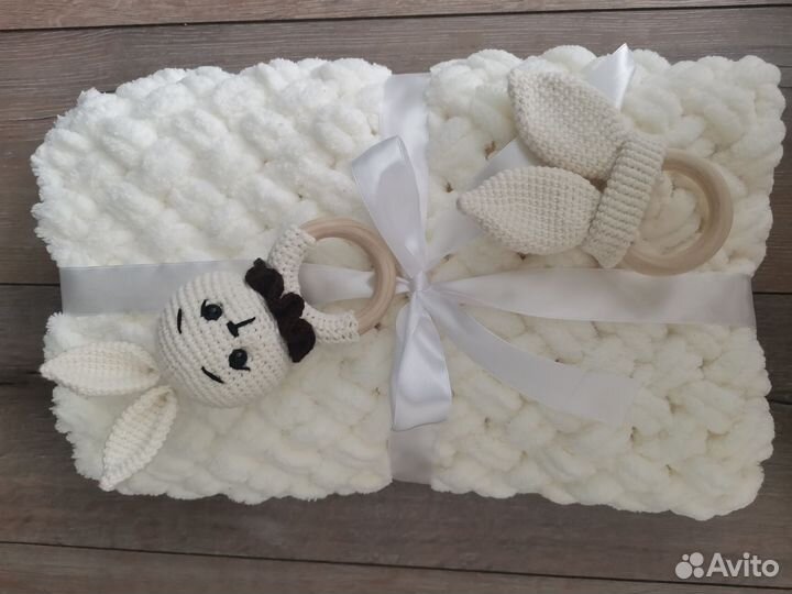 Плюшевые пледы на заказ