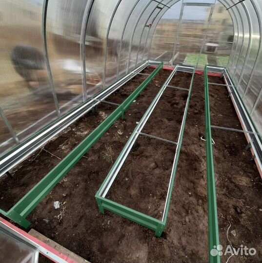Грядки оцинкованные, и доборы к грядкам
