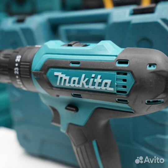 Аккумуляторная дрель шуруповерт makita