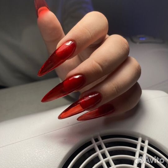 Покрытие/коррекция ногтей