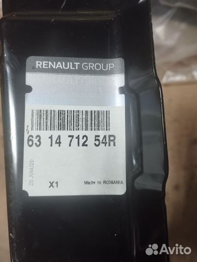 Кронштейн крыла левый Renault Duster 2