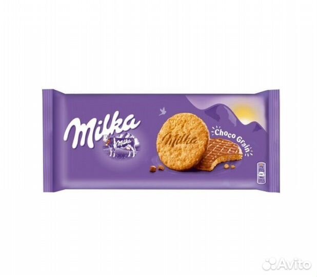 Печенье Milka Choco Grain 168г (опт)