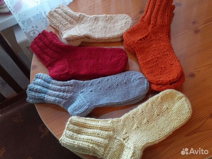 Носки шерстяные женские