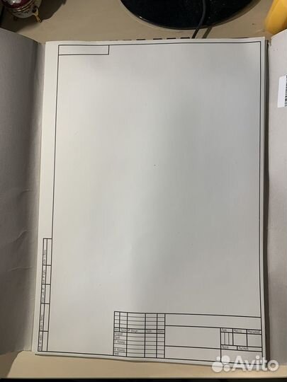 Папка для черчения a3