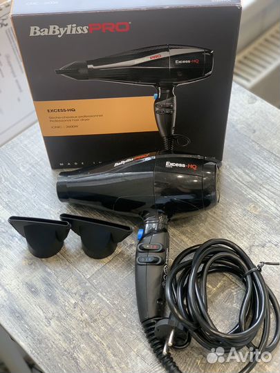 Фен babyliss excess-HQ 2600w