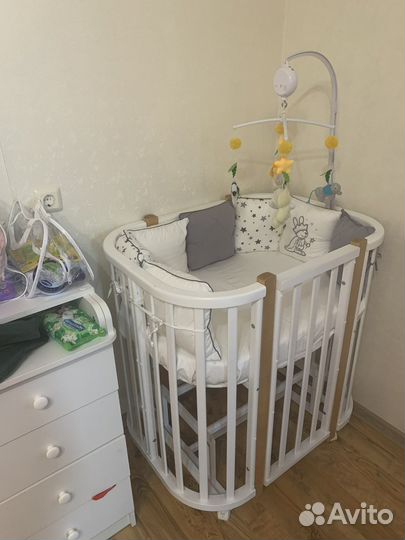 Бортики в детскую кроватку новые