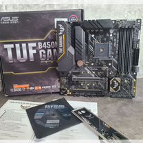 Материнская плата asus TUF B450M-PRO gaming