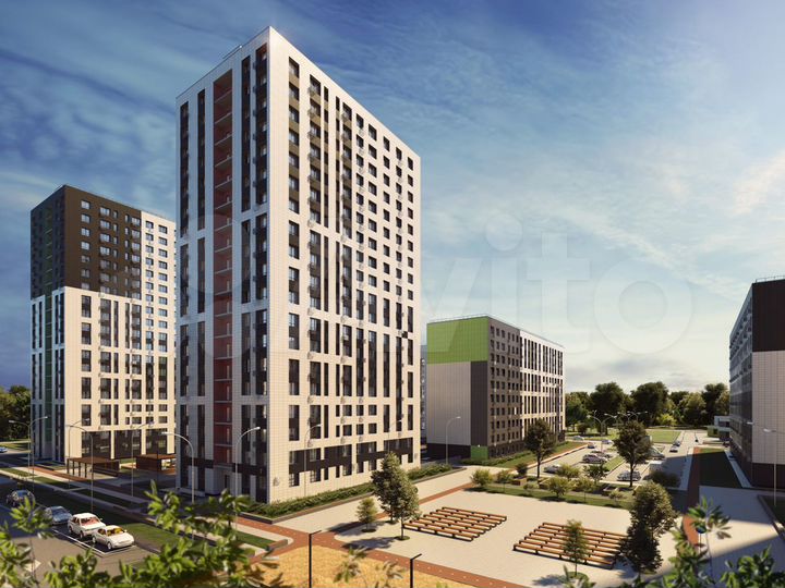 3-к. квартира, 77,4 м², 8/11 эт.