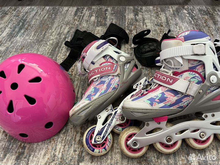 Ролики reaction детские + защита