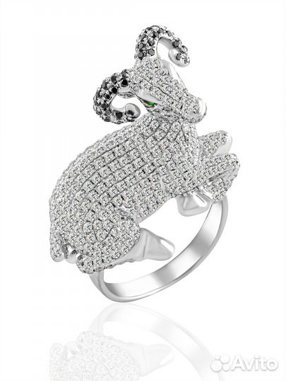 Кольцо No name с бриллиантами