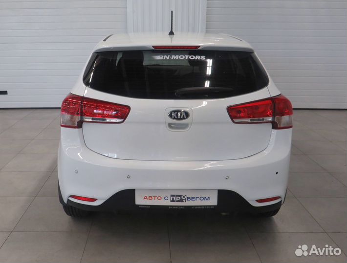 Kia Rio 1.6 МТ, 2016, 128 605 км