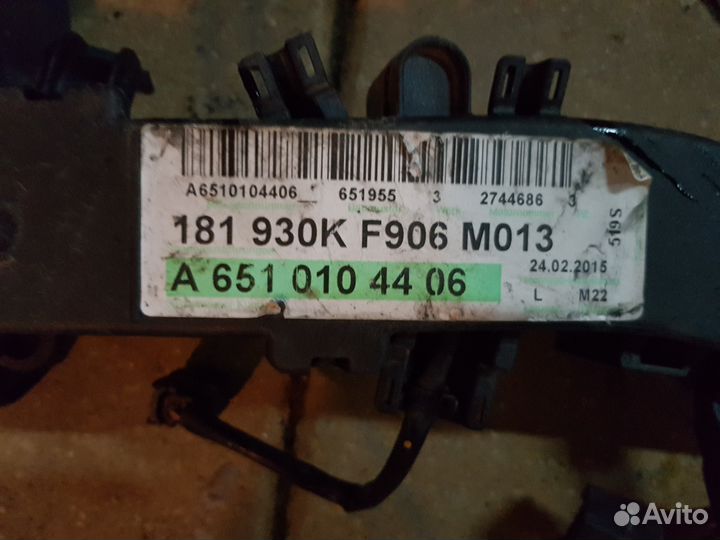 Проводка двигателя Mercedes Sprinter 906 OM 651