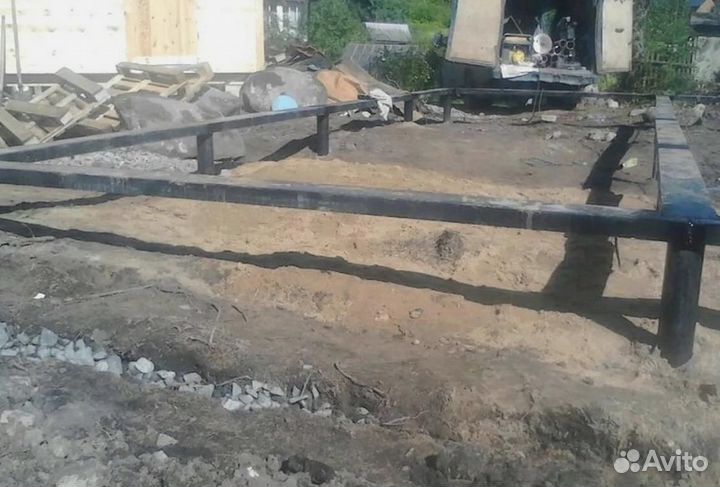 Установка винтовых свай