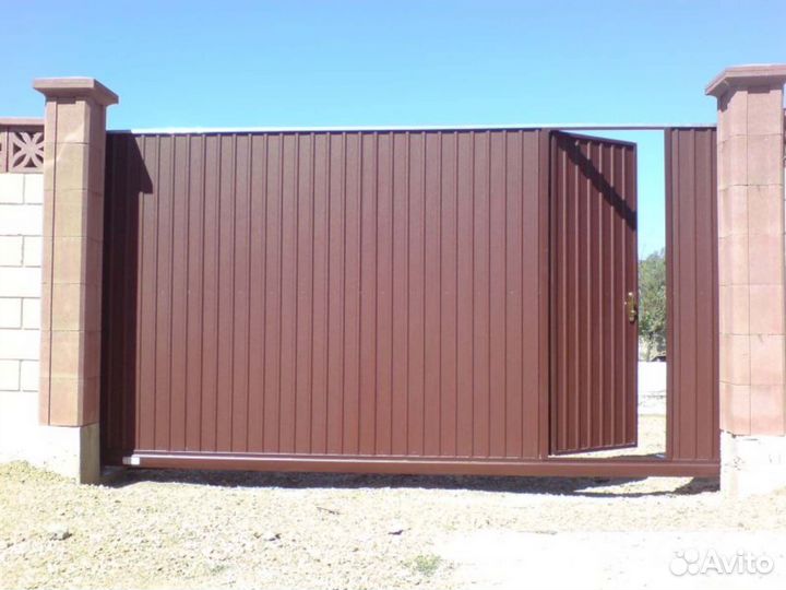 Ворота на дачу 