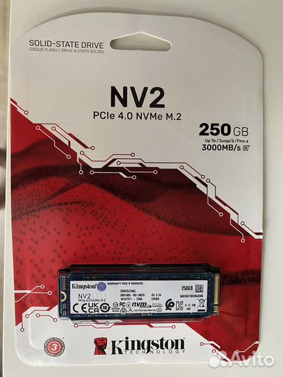 SSD Kingston NV2 NVMe M.2