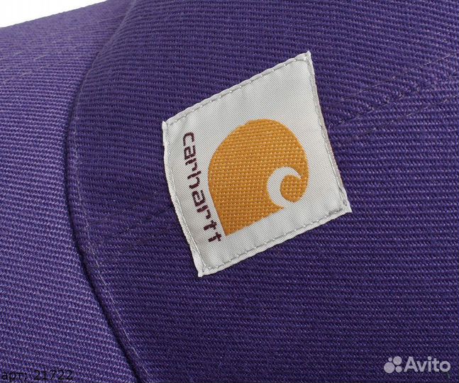 Кепка carhartt фиолетовая