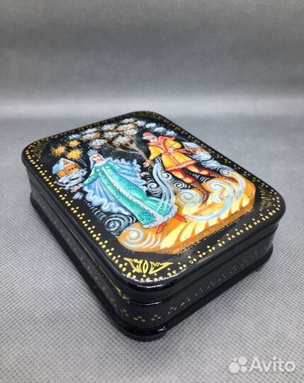 Шкатулка палех