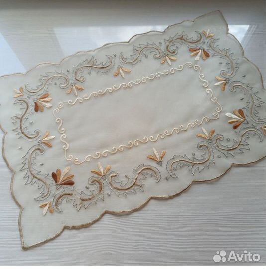 Салфетки с вышивкой Кружево Винтаж Много