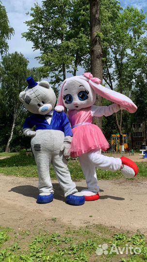 Аниматоры.мишка тедди.Поздравление