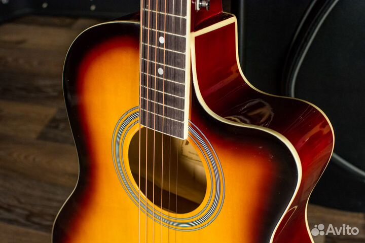 Акустическая гитара Prado + Аксессуар