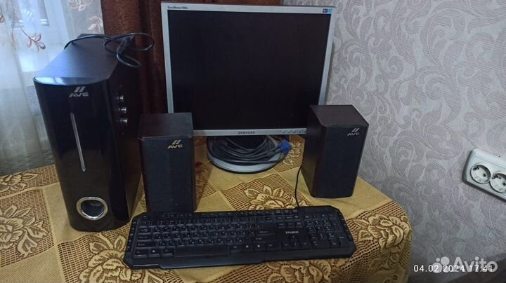 Монитор Клавиатура Колонки