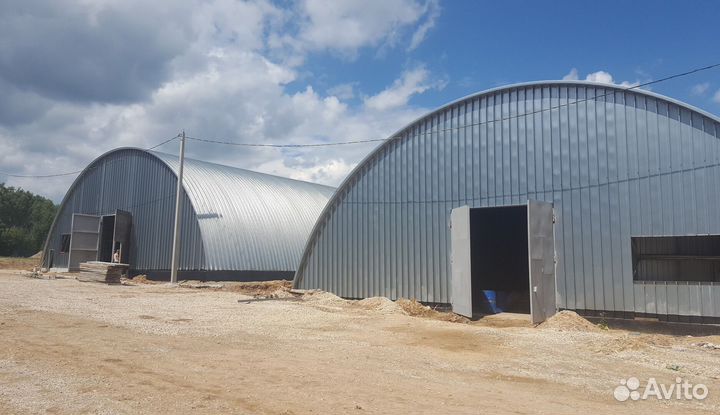 Монтаж металлоконструкций Ангары